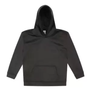 AWDis Just Hoods Kids Sports Polyester Hoodie (12-13 Years) (Jet Black)