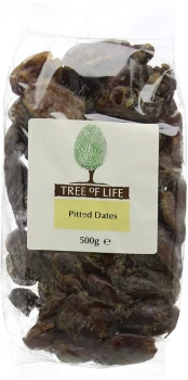 Tree of Life Pitted Dates - 500g x 6