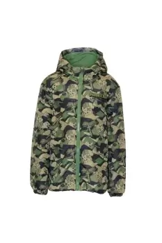 Camo Logo AOP Puffer Jacket