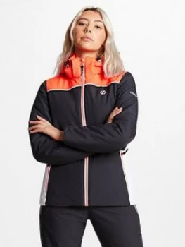 Dare 2b Ski Validate Jacket - Navy , White, Size 8, Women