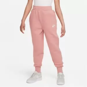 Nike Girls Fundamentals Fleece Jogging Bottoms - Red