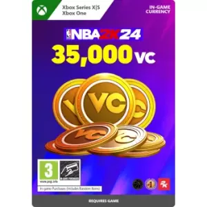 NBA 2K24 35,000 VC Xbox One Series X Digital Voucher