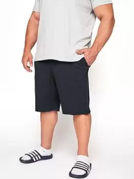 BadRhino Essential Lounge Shorts - Navy, Size 5-6Xl, Men