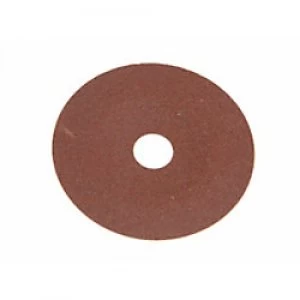 Faithfull FAIAD17840 Fibre Backed Sanding Disc 40G Coarse 178mm Brown Pack of 25