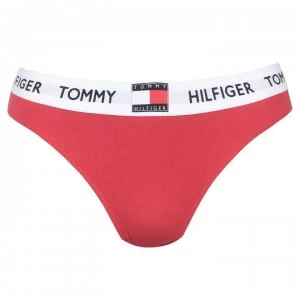 Tommy Bodywear 85 Cotton Bikini Briefs - Tango Red XCN