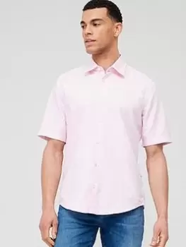 BOSS Rash_2 Shortsleeve Shirt, Light Pink, Size XL, Men