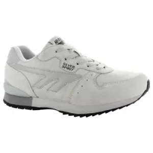 Hi-Tec Womens/Ladies Silver Spirit Suede Trainers (11 UK) (White)