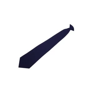 Click Workwear Clip on Tie Navy Blue