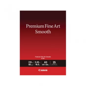 Canon FA-SM1 A3 Premium Fine Art Smooth Photo Paper 310g x25