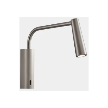 Leds-c4 Lighting - LEDS C4 Gamma Extend LED Reading Light Adjustable Arm Satin Nickel IP20 2.1W 2700K