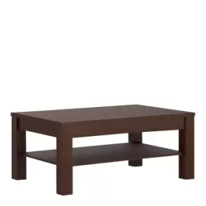 Imperial Coffee Table In Dark Mahogany Melamine