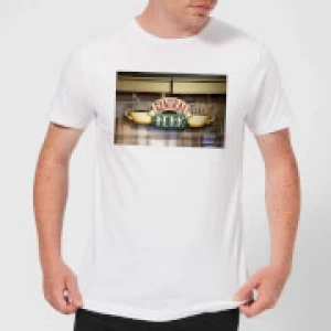 Friends Central Perk Coffee Sign Mens T-Shirt - White - 3XL