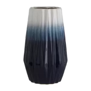 Premier Housewares Azul Ceramic Vase Blue/White - Small