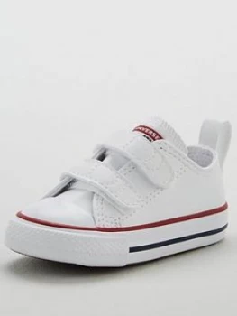 Converse Chuck Taylor All Star Ox 2V Infant Trainer - White