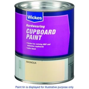 Wickes Cupboard Paint - Magnolia 750ml