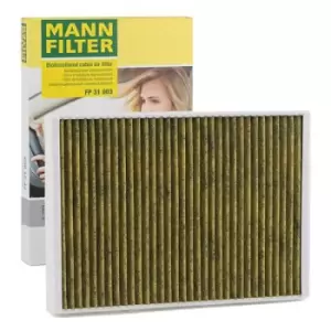 MANN-FILTER Pollen filter VW,AUDI,PORSCHE FP 31 003 PAB81943900
