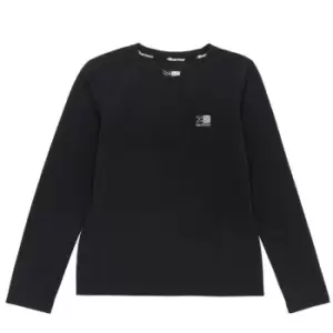 Karrimor Long Sleeve Run T Shirt Junior Girls - Black