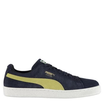 Puma Suede Classic Mens Trainers - Peacoat/Yellow