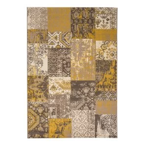 Asiatic Revive Rug - 230 x 160cm - Ochre Squares