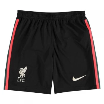 Nike Liverpool Away Shorts 2021 2022 Junior - Black