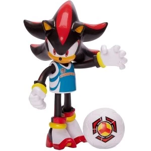 Shadow With Soccer Ball (Sonic The Hedgehog) 4" Action Figure