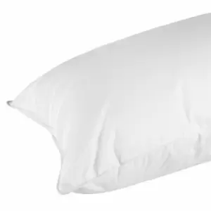 HOMESCAPES Soothing Aloe Vera Infused Cotton Pillow with Goose Feather and Down - White