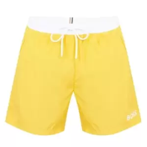 Boss Starfish Swim Shorts - Yellow