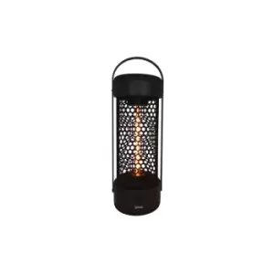 Portable Electric Patio Tower Heater, 1200 W - IG9650 - Black - Igenix