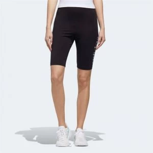 adidas Womens Shorts Slim - Black/White