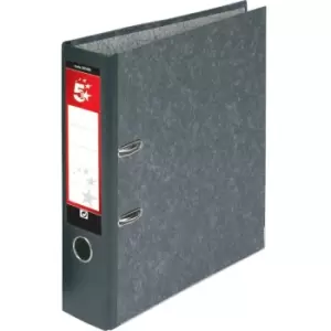 Five Star - 5 Star Lever Arch File A4 Cloud Cover PK10 - Charcoal