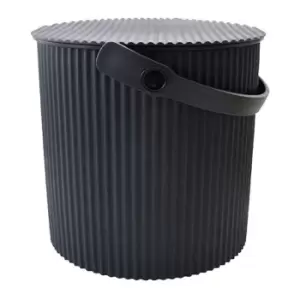 Omnioutil Storage Bucket & Lid Large Black