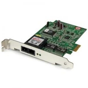 StarTech.com 1000 Mbps Gigabit Ethernet Multi Mode SC Fiber PCI Express Card - 550m