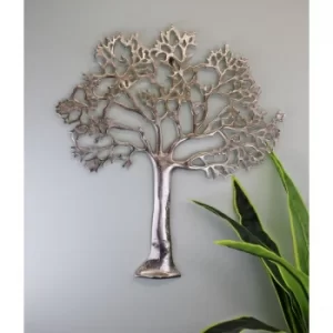 Large Metal Tree Of Life Wall Plaque