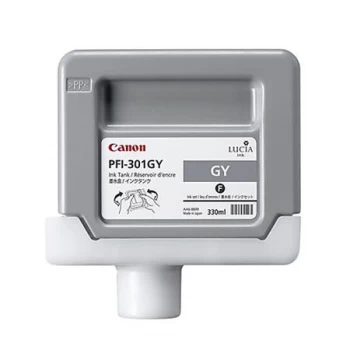 Canon PFI302GY Grey Ink Cartridge