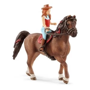 Schleich Horse Club - Hannah & Cayenne Figure