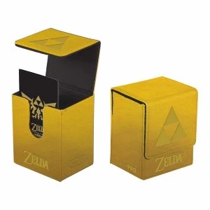 Ultra Pro The Legend of Zelda Gold Tri Force Flip Deck Box