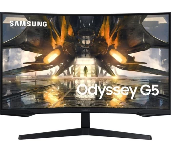 Samsung Odyssey G5 27" G55A S27AG550 Quad HD Curved LED Gaming Monitor