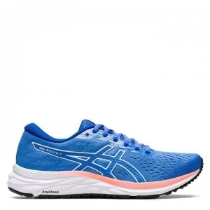 Asics Gel Excite 7 Ladies Running Shoes - Blue/White