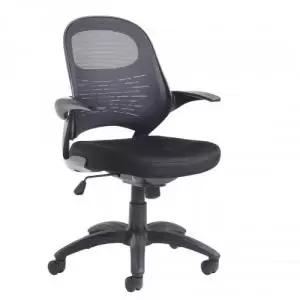 Orion mesh back operators chair - black