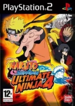 Naruto Shippuden Ultimate Ninja 4 PS2 Game