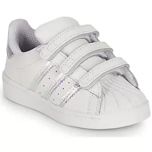 adidas SUPERSTAR CF I Girls Childrens Shoes Trainers in White