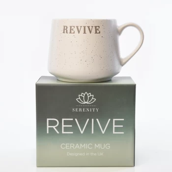 Serenity Debossed Mug - Revive