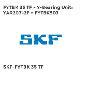 FYTBK 35 TF - Y-Bearing Unit: YAR207-2F + FYTBK507