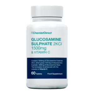 Chemist Direct Glucosamine Sulphate 2KCL 1500 mg & Vitamin C