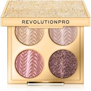 Revolution Pro Ultimate Crystal Eye Quad Champagne Crystal