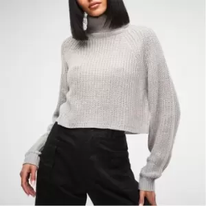 Missguided Tall Roll Neck Jumper - Grey