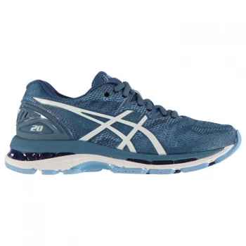 Asics Gel Nimbus 20 Ladies Running Shoes - Blue/Blue