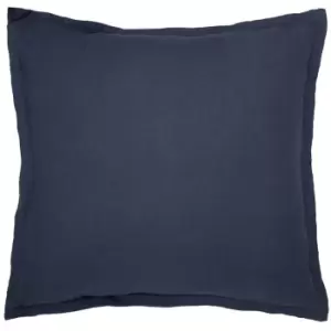 Linen Cotton Square Pillowcase Green - Blue