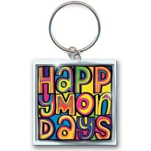 Happy Mondays - Dayglo Logo Keychain