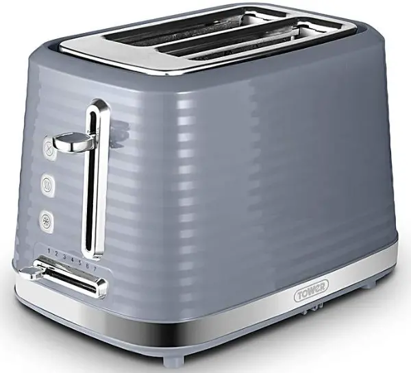 Tower Saturn T20083GRY 2 Slice Toaster